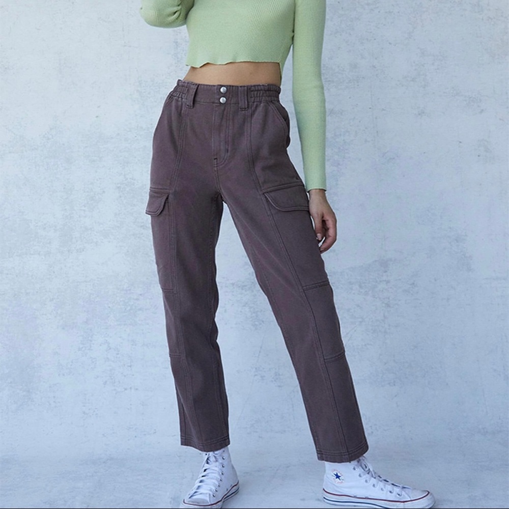 Brown cargo pants